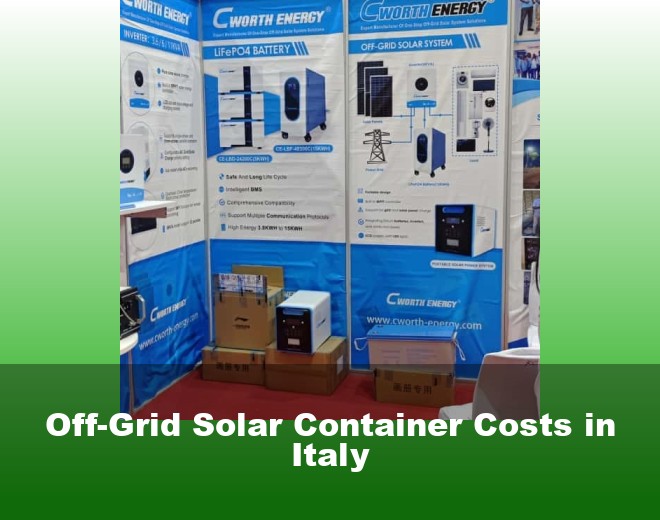 Off-Grid Solar Container Costs in Italy